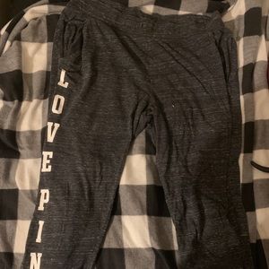 Pink joggers